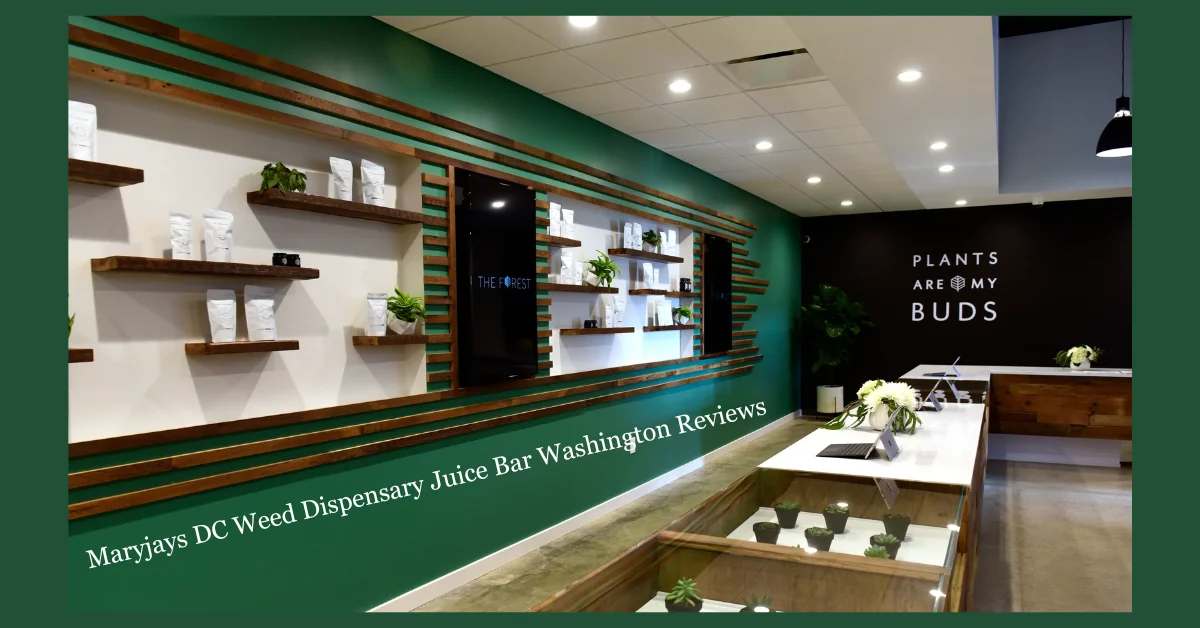 Maryjays DC Weed Dispensary Juice Bar Washington Reviews: A Unique Fusion of Cannabis and Wellness